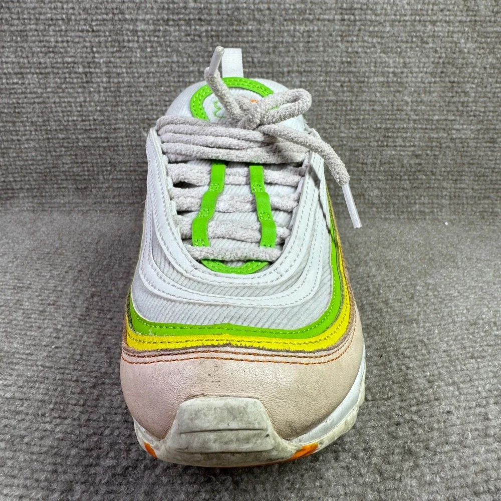 Nike Air Max 97 Womens 7.5‎ White Green Pink FD0870-100 Sneakers